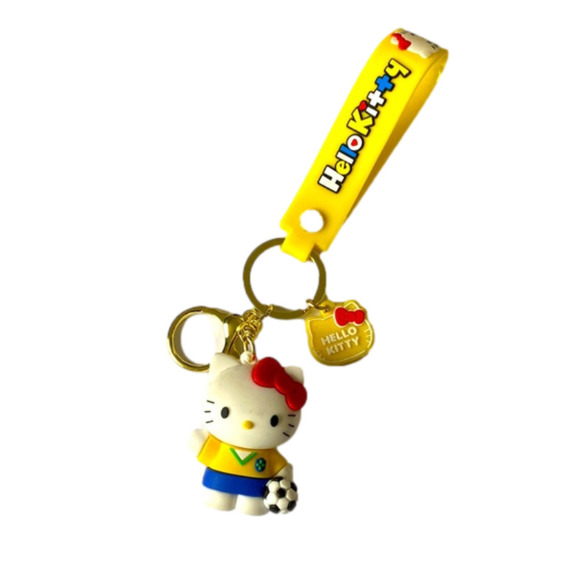 Hello Kitty Soccer ⚽️ Keychain PRICE FIRM - Picture 1 of 6